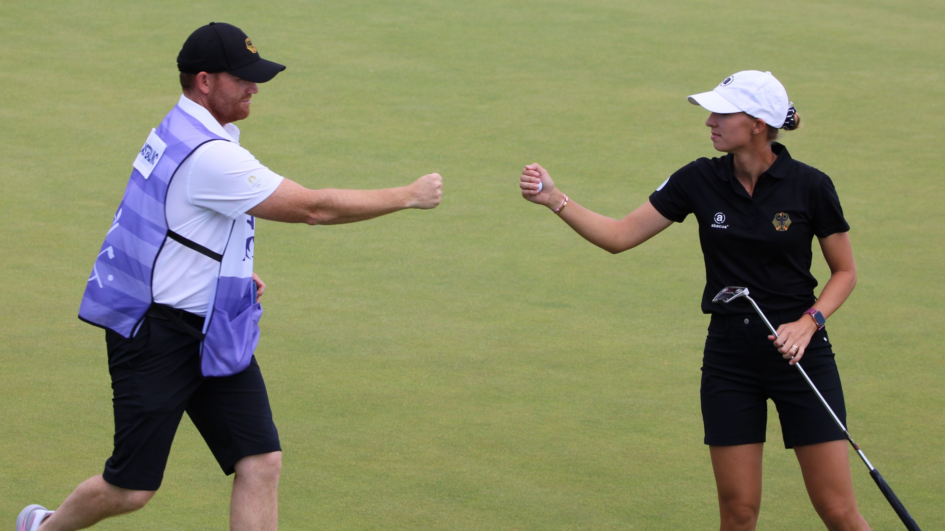 Impressionen von Runde eins des olympischen Damen-Turniers auf Le Golf National. © DGV/Kirmaier