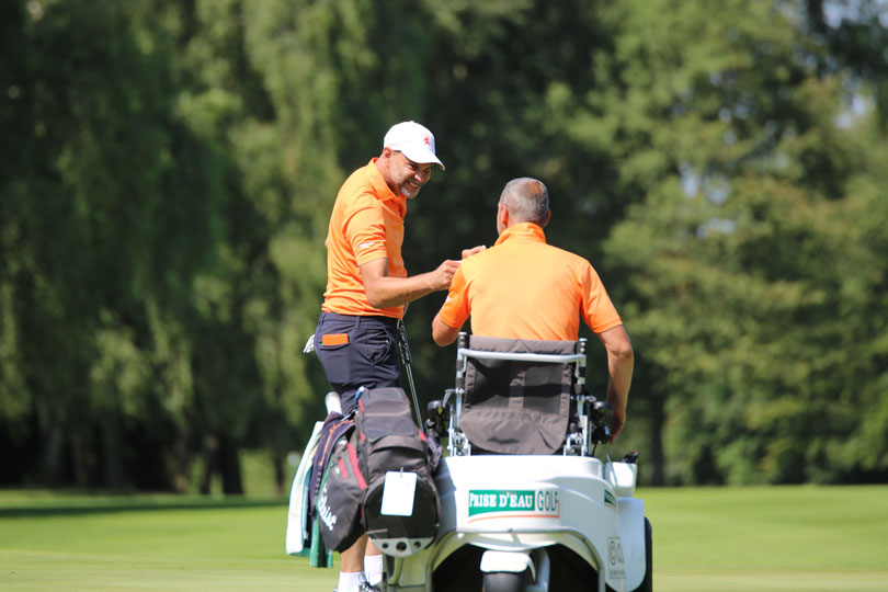 Freude bei Team Niederlande (Mari Berkers und Richard Kluwen)