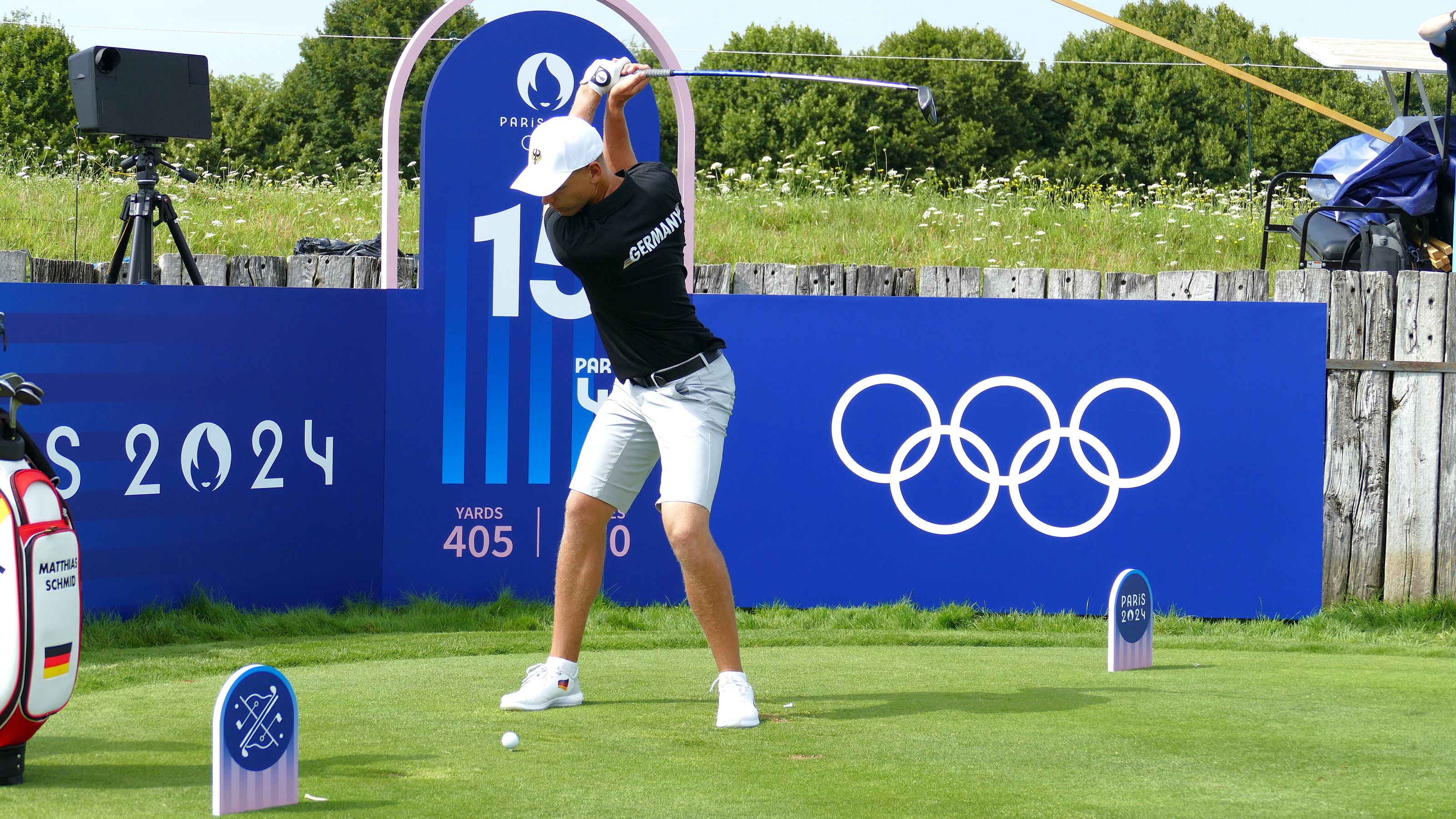 Matti Schmid ist begeistert vom Albatros Course von Le Golf National. © DGV/Kirmaier