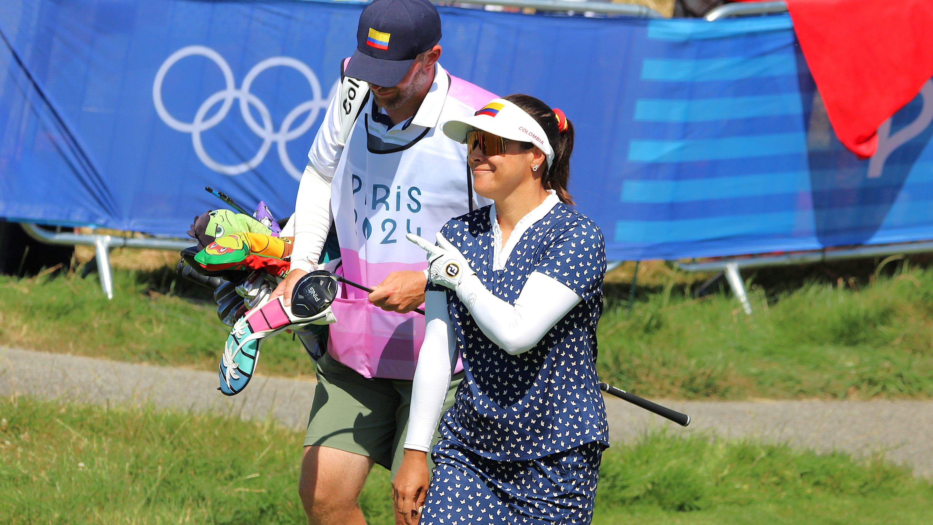 Mariajo Uribe aus Kolumbien spielte am Finaltag lange Zeit gut mit. © DGV/Kirmaier