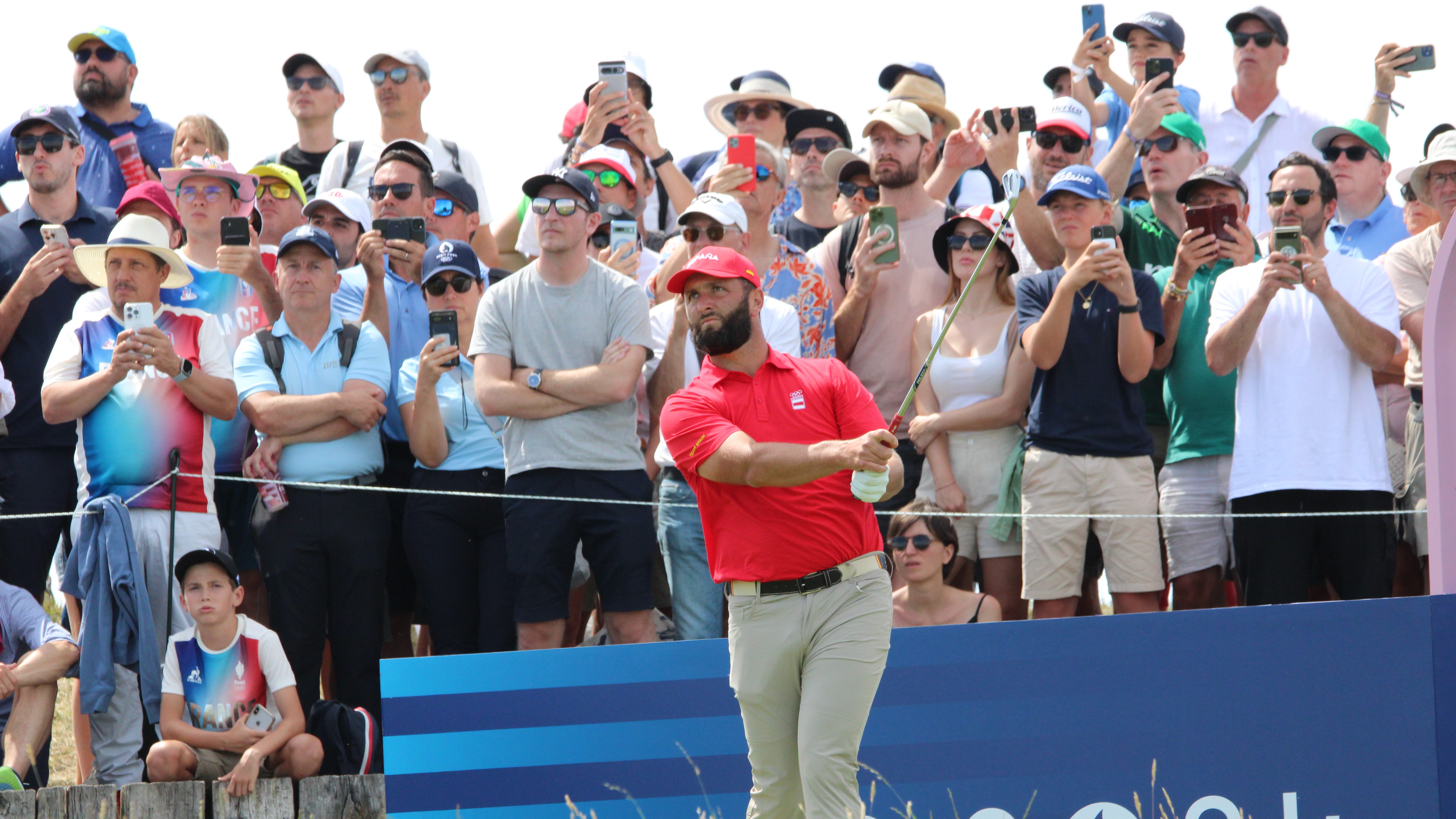 Jon Rahm an Tee 10 © DGV/Kirmaier