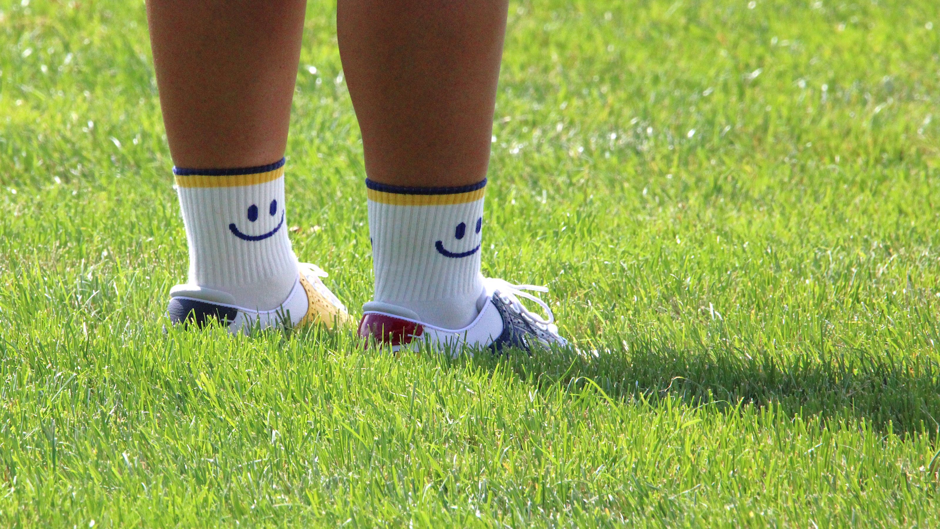 Diese Smiley-Socken gehören zu... © DGV/Kirmaier