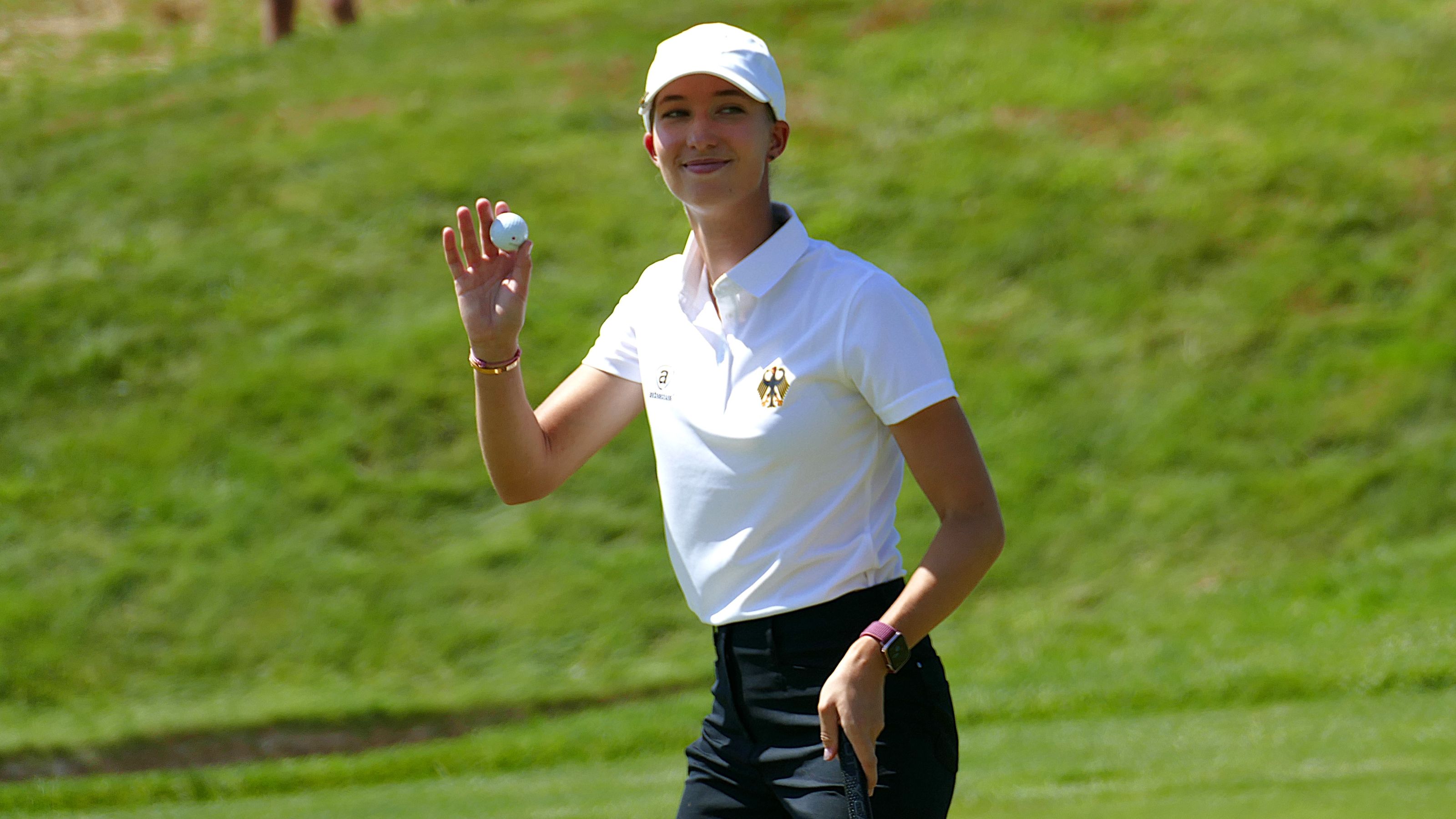 Alexandra Försterling freute sich über eine starke Finalrunde in Paris. © DGV/Kirmaier