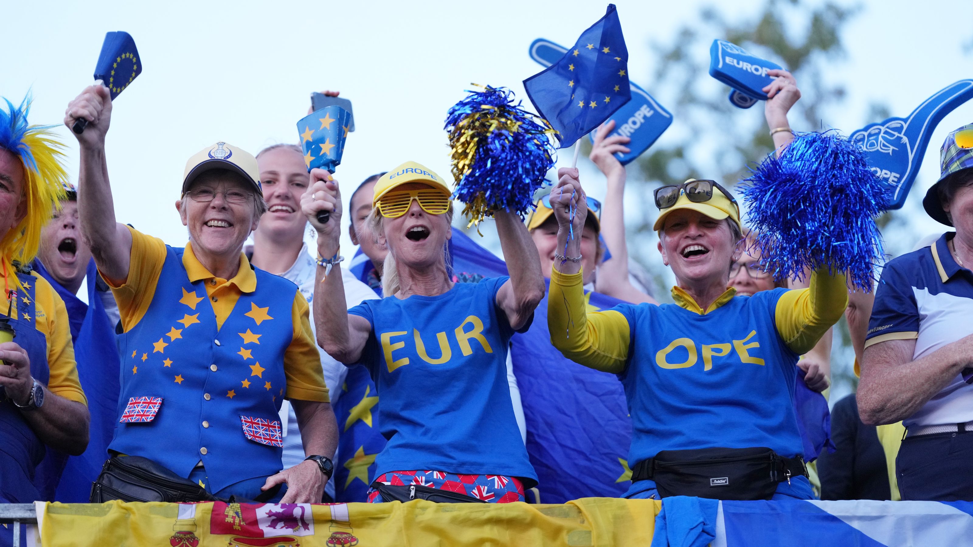 Bilder und Momente von Esther Henseleits Solheim-Cup-Debüt. © Stuart Wallace/LET