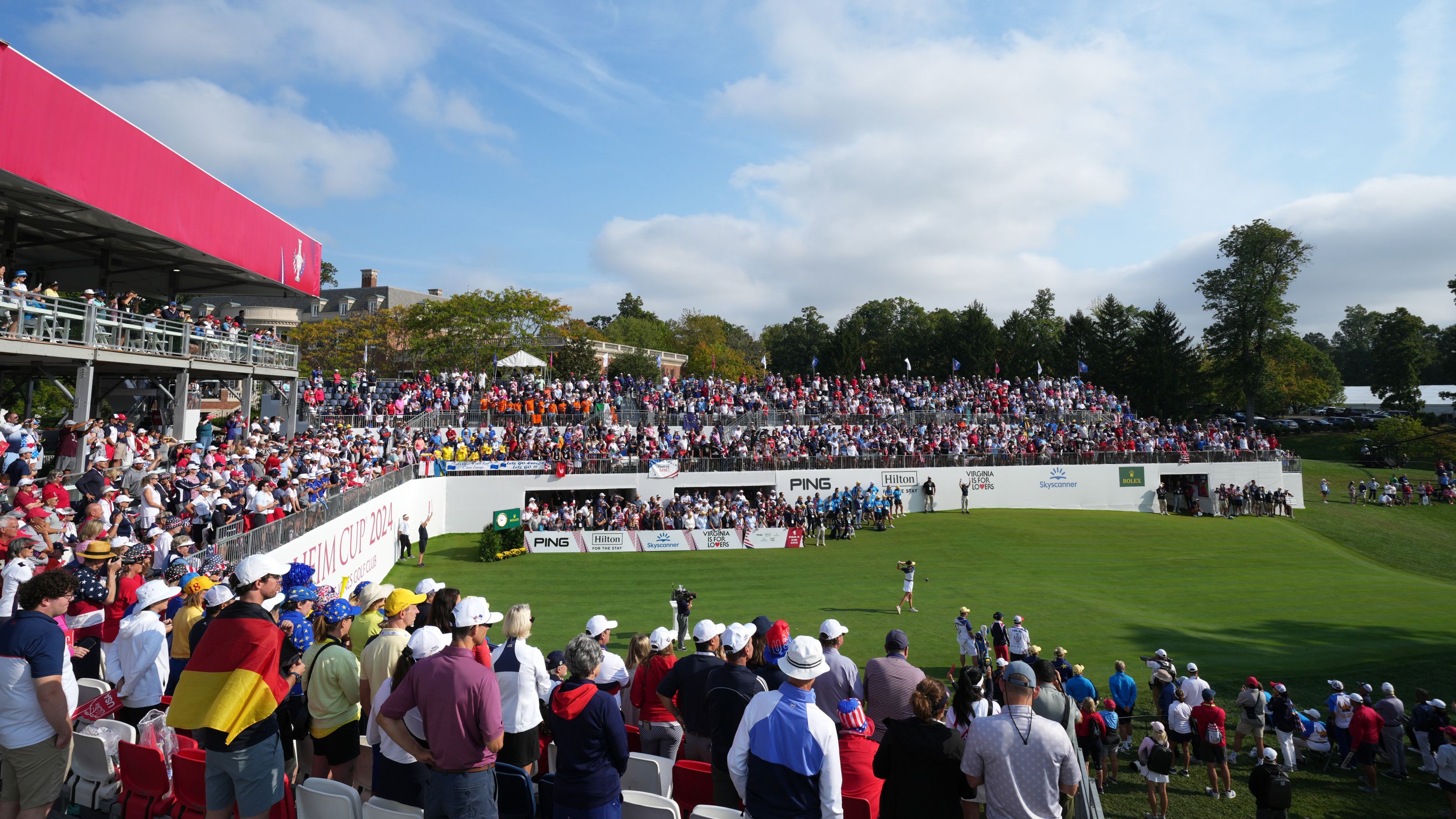 Bilder und Momente von Esther Henseleits Solheim-Cup-Debüt. © Stuart Wallace/LET