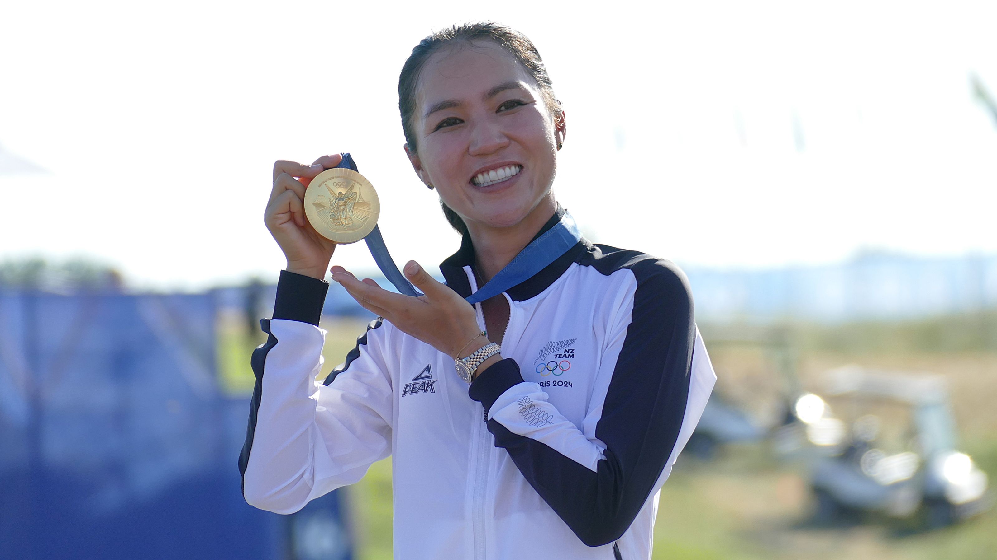 Gold in Paris 2024: Lydia Ko aus Neuseeland. © DGV/Kirmaier