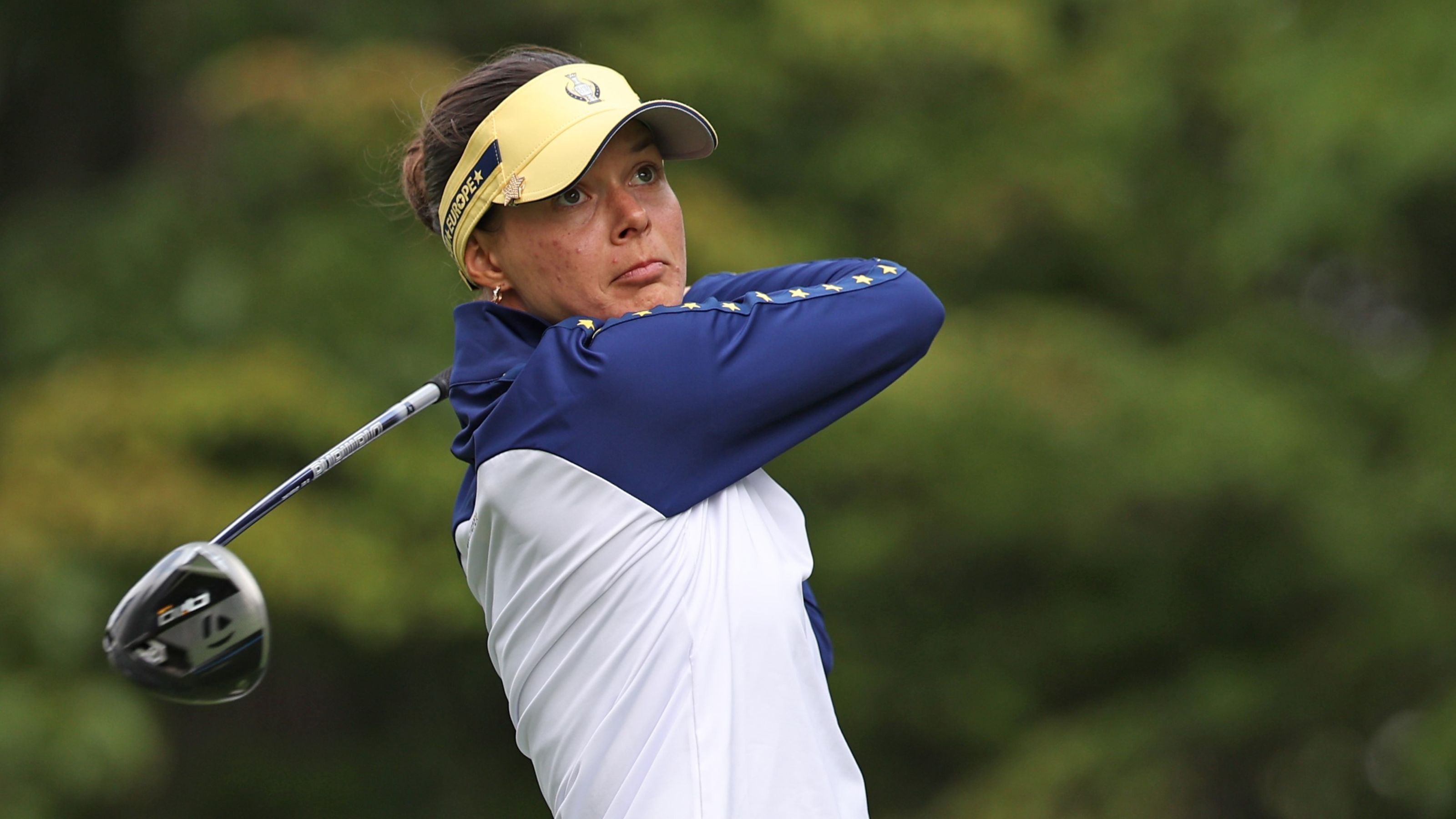 Bilder und Momente von Esther Henseleits Solheim-Cup-Debüt. © Scott Taetsch/Getty Images