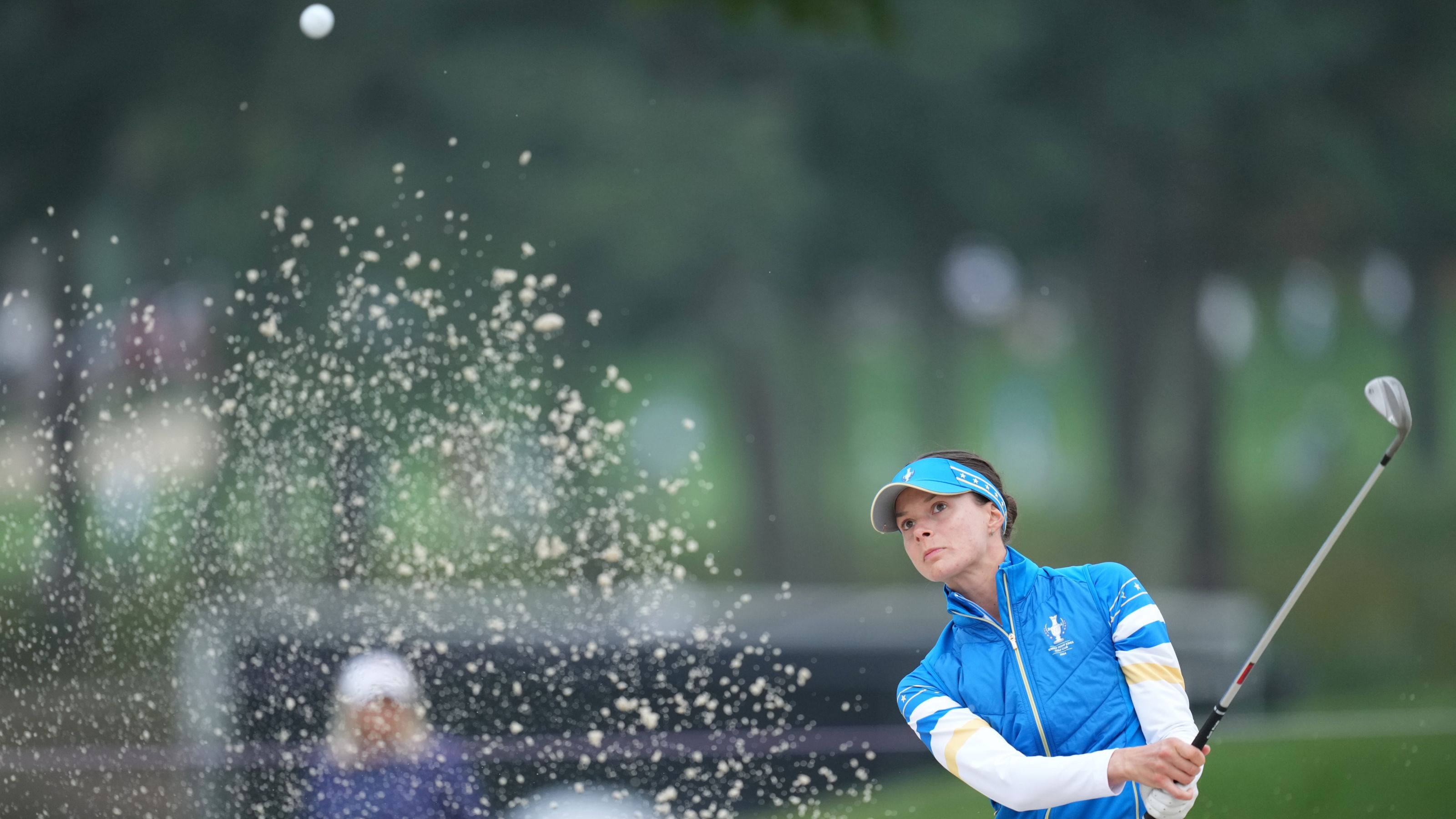 Bilder und Momente von Esther Henseleits Solheim-Cup-Debüt. © Stuart Wallace/LET