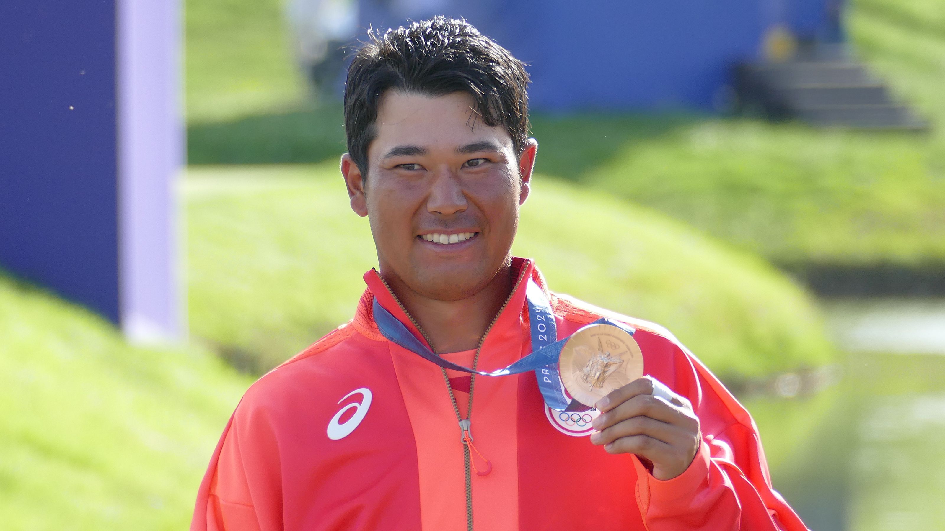 Bronze in Paris 2024: Hideki Matsuyama aus Japan © DGV/Kirmaier