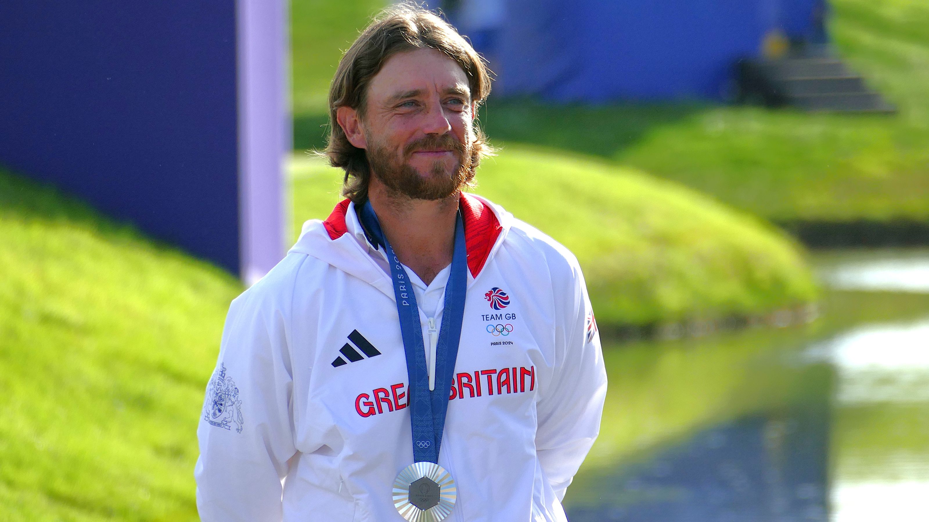 Silber in Paris 2024: Tommy Fleetwood aus Großbritannien © DGV/Kirmaier