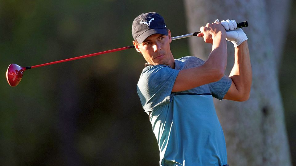 Starker Golfer: der Spanier Rafael Nadal © Christian Trujillo/Getty Images