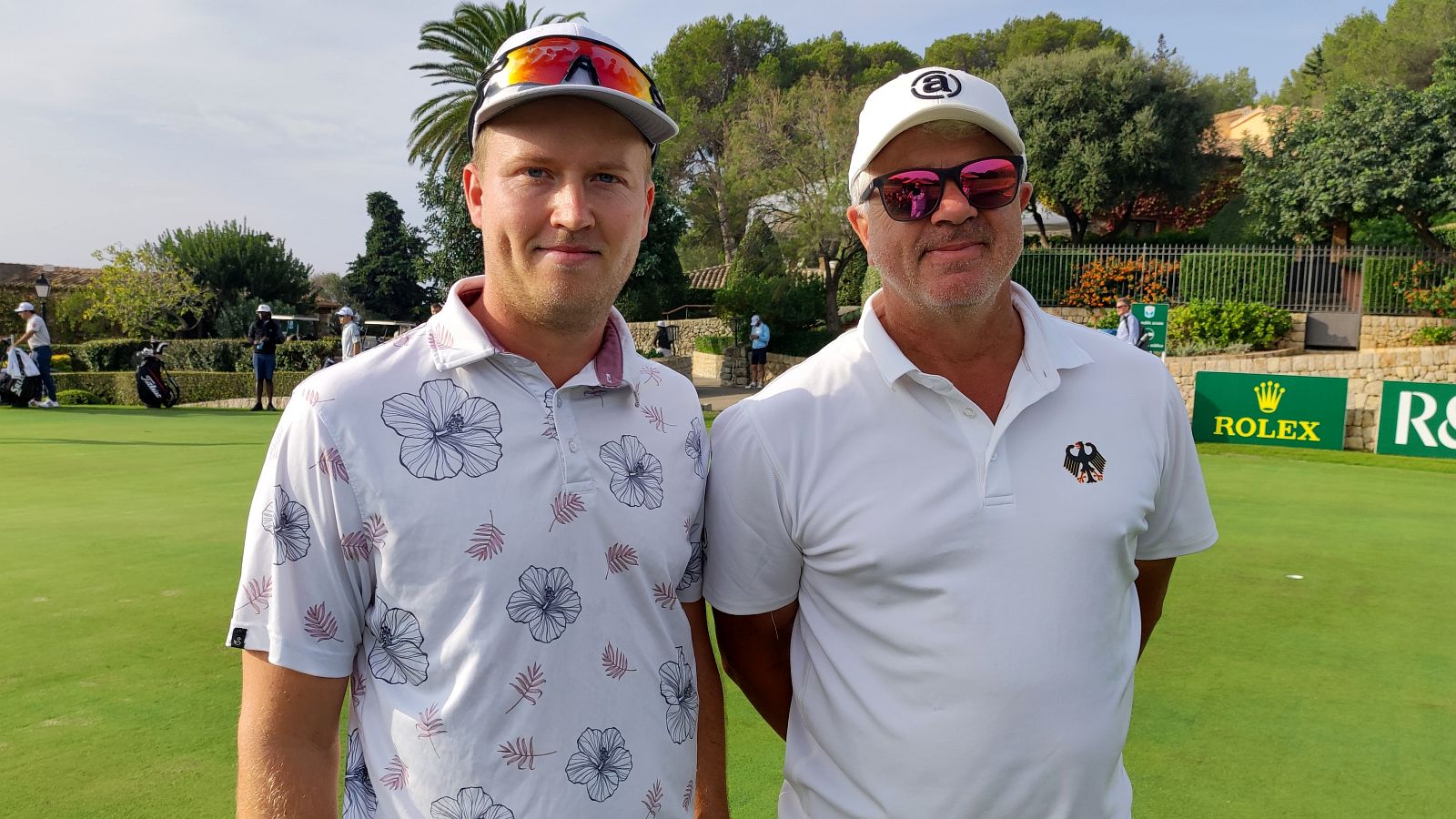 Velten Meyer mit Herren-Bundestrainer Uli Eckhardt © Kirmaier