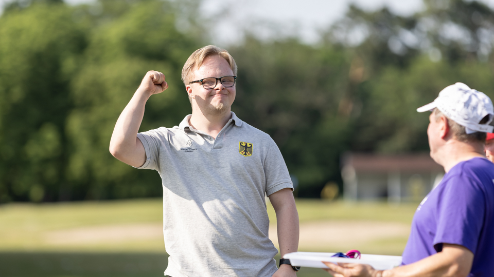 Der Münchener Paul Kögler (GP Aschheim) holt in seiner Division Silber.