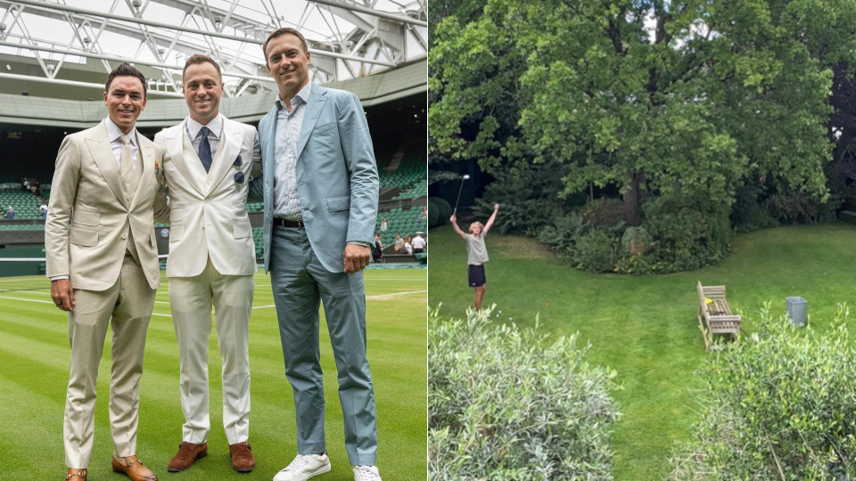 Wimbledon lockt jedes Jahr die Sportprominenz auf den heiligen Rasen.