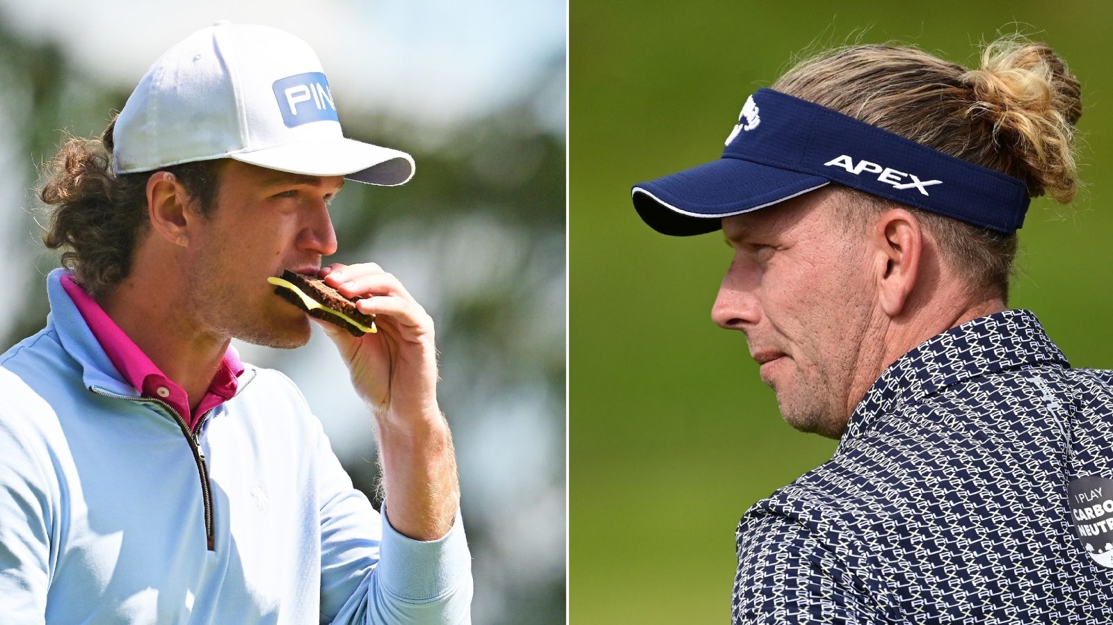 Freunde und Tour-Kollegen: Freddy Schott und Marcel Siem mischen nach zwei Runden in Dänemark ganz vorne mit. © Golfsupport.nl/Richard-Martin Roberts