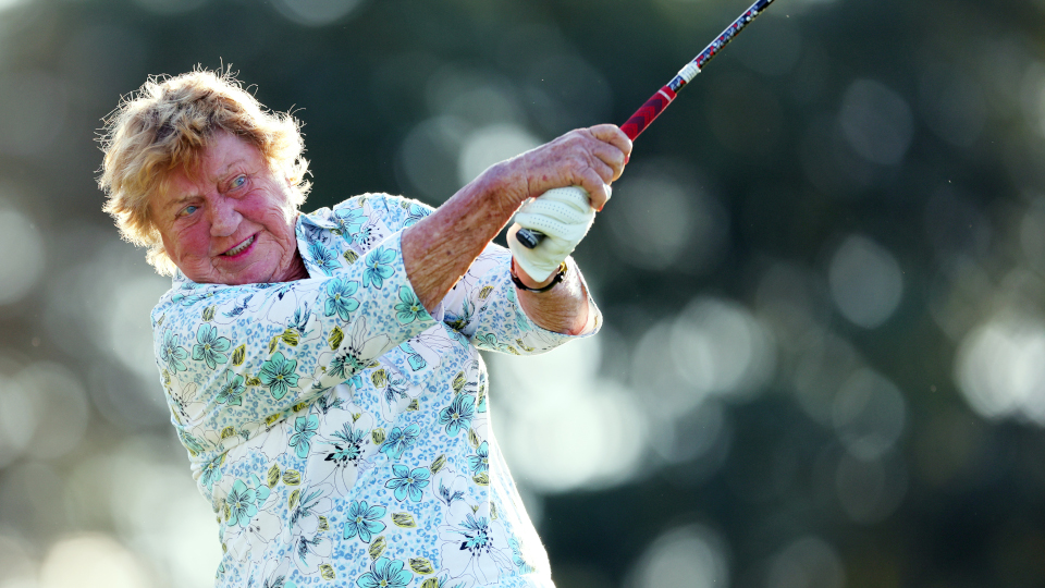 Eine Legende des Golfsports: JoAnne Carner.