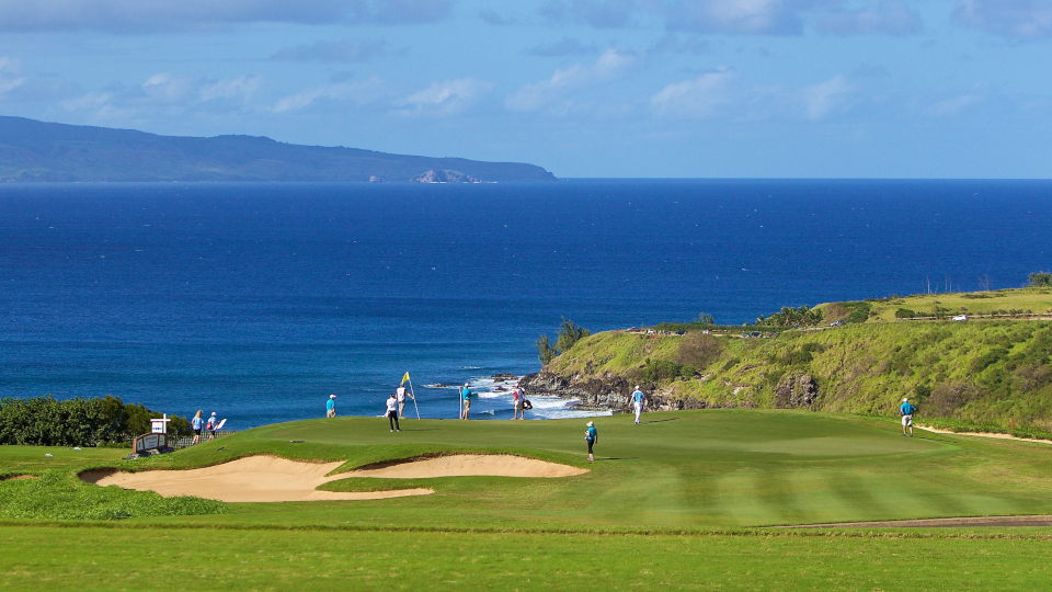 Bietet traditionsgemäß die Bühne für den Jahresauftakt auf der PGA Tour: Der Plantation Course at Kapalua.