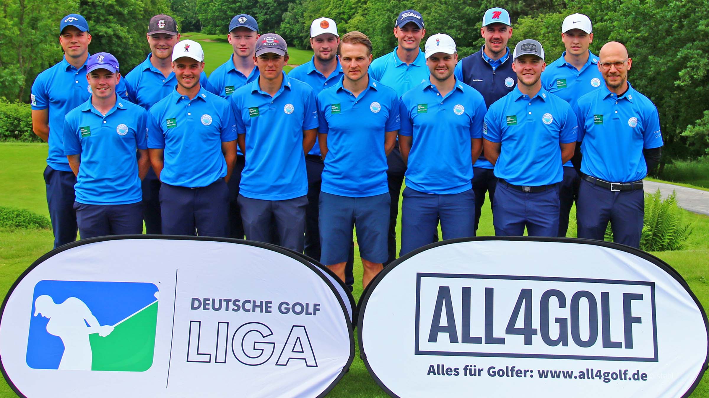  Auswärtssieg in Hubbelrath: Das Team des GC Hösel holt in Bestbesetzung die volle Punktzahl.