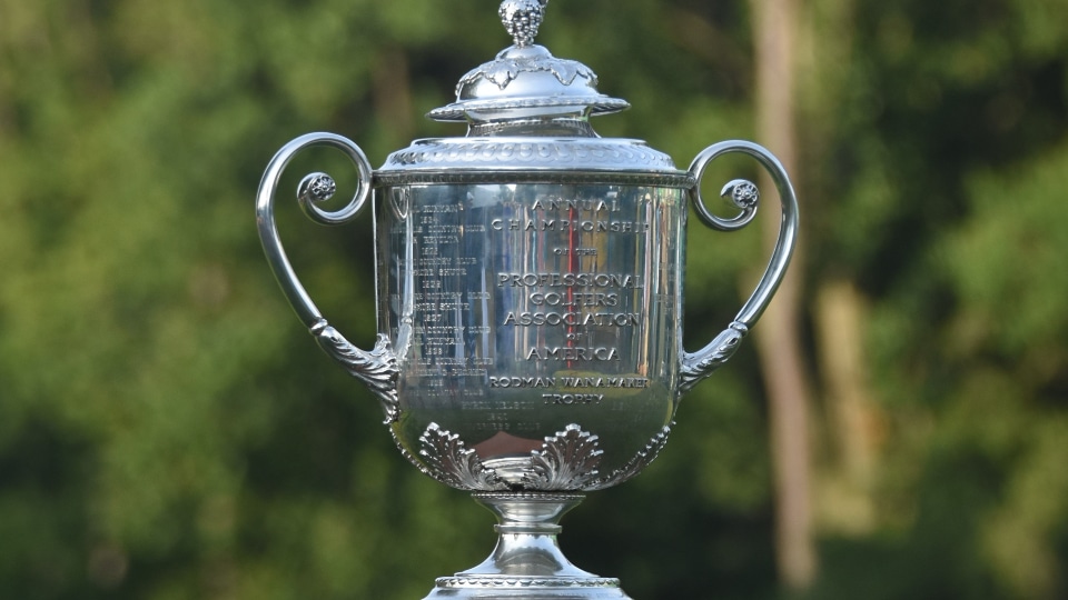 Großer Pokal: Die Wanamaker Trophy geht an den Sieger der PGA Championship 2024