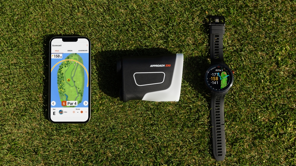 Pertukaran data berkelanjutan antar produk Garmin Golf 