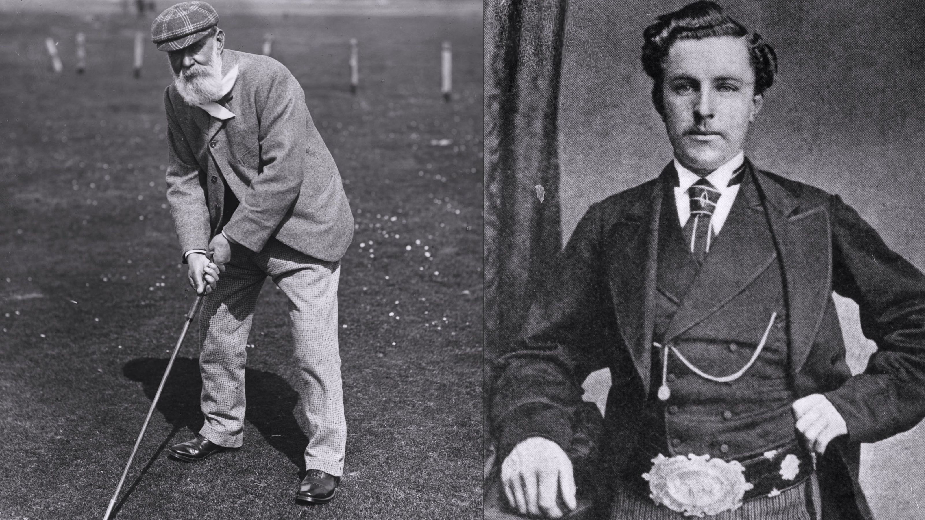 Diese beiden natürlich nicht zu vergessen: Old Tom Morris, Gründervater des Golfsports aus Schottland, und sein Sohn Young Tom Morris. © PGA of America