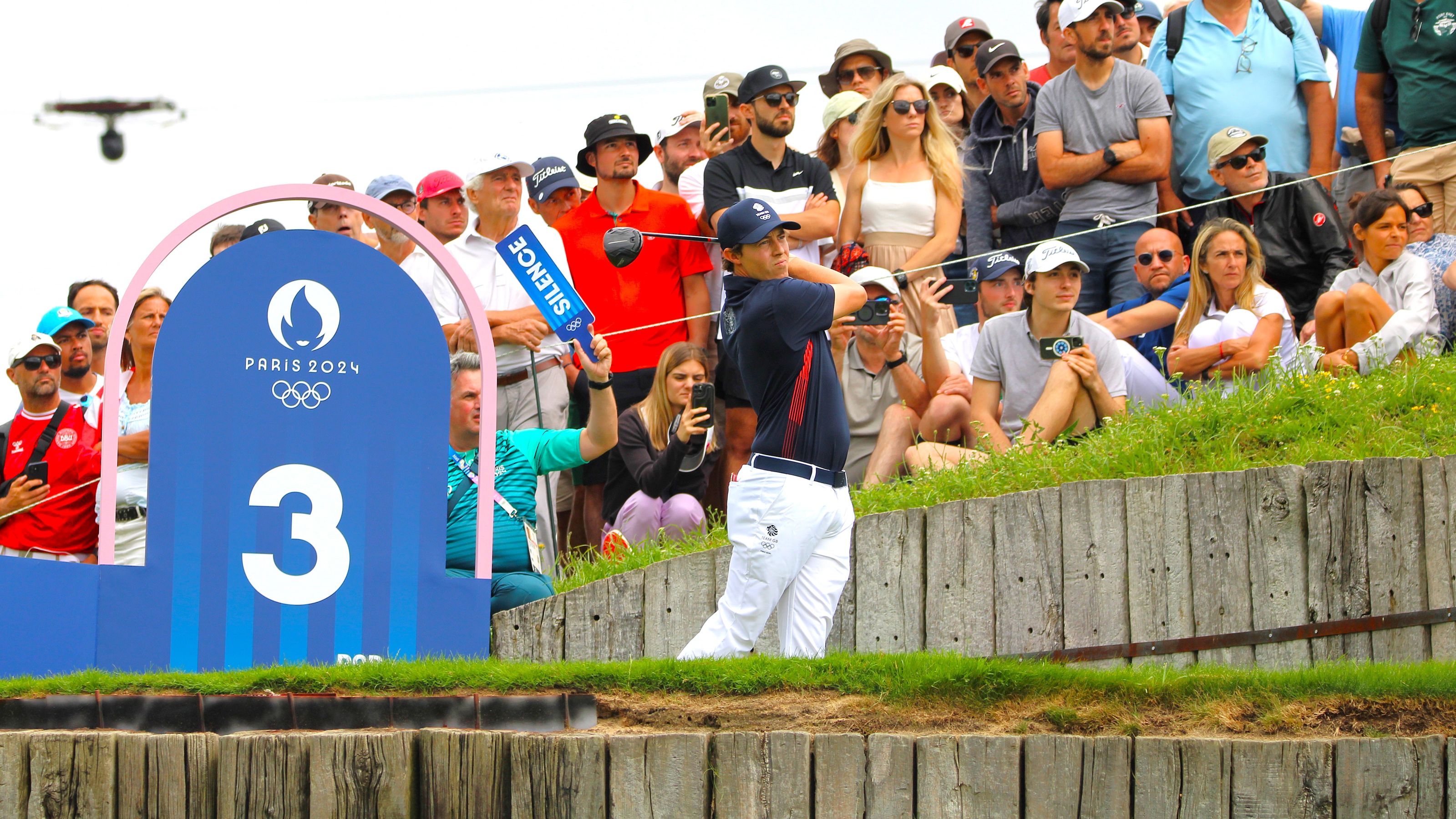 Matt Fitzpatrick aus England an Tee 3 © DGV/Kirmaier