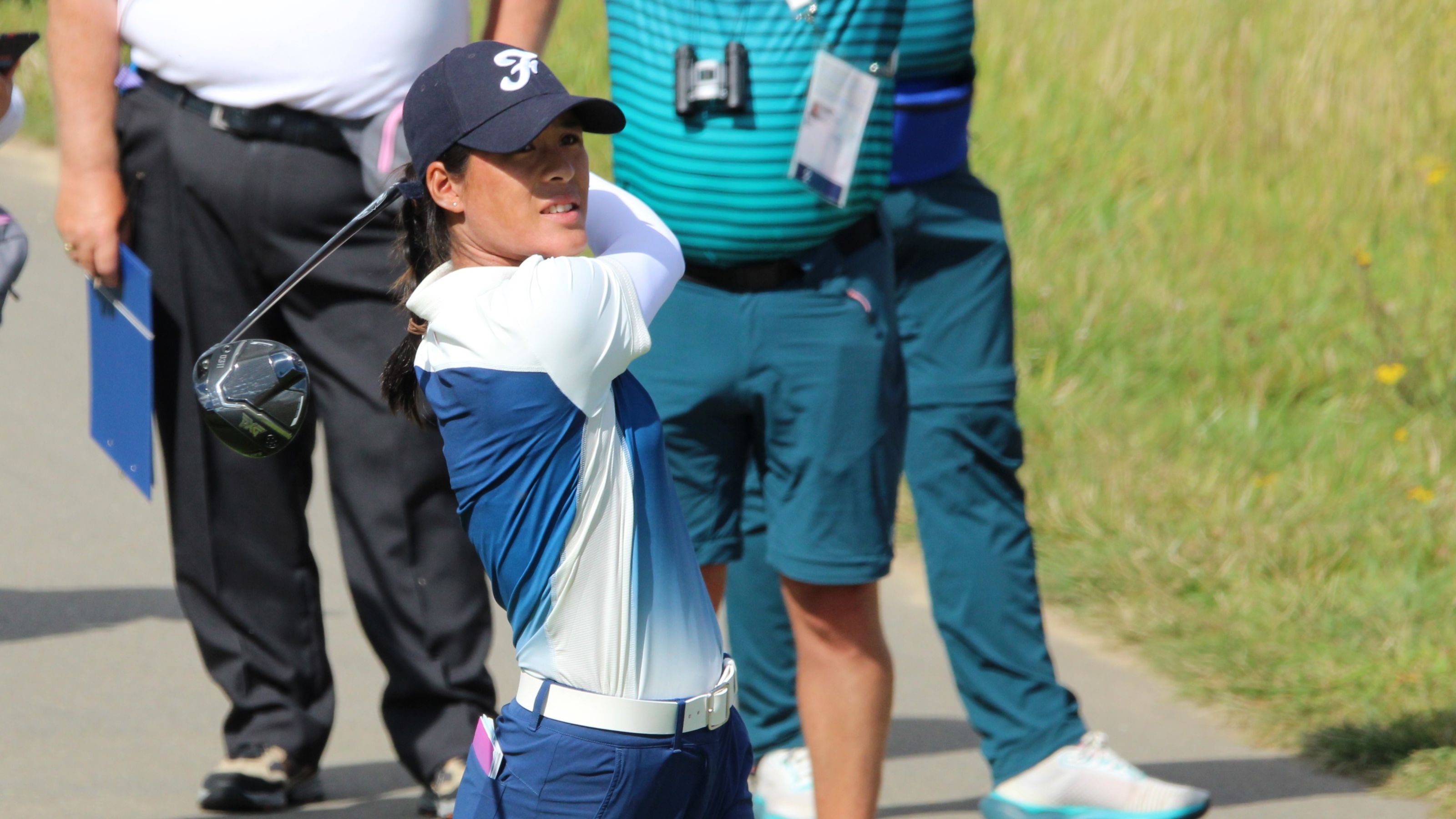 Impressionen von Runde eins des olympischen Damen-Turniers auf Le Golf National. © DGV/Kirmaier