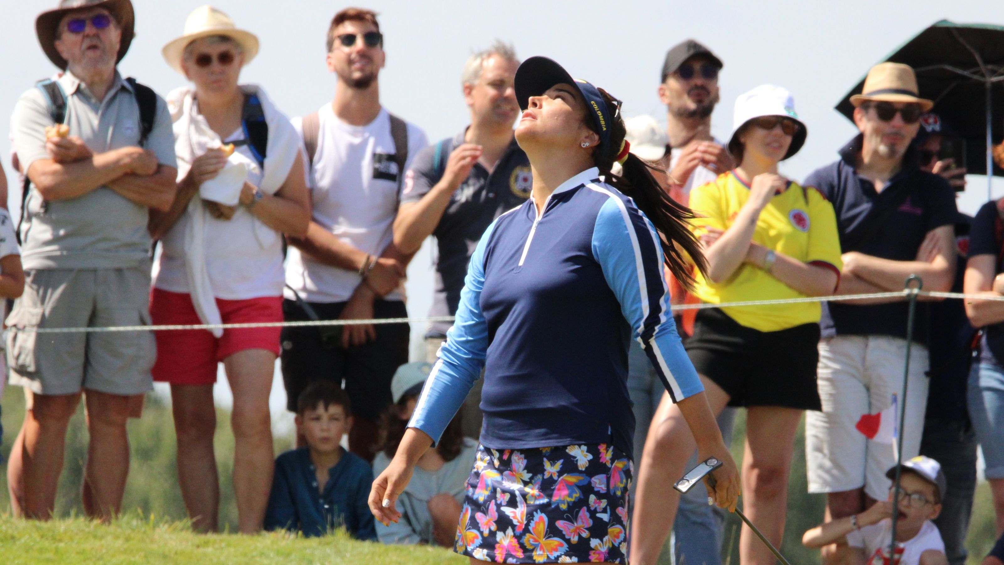 Mariajo Uribe aus Kolumbien spielte eine starke zweite Runde in Paris. © DGV/Kirmaier