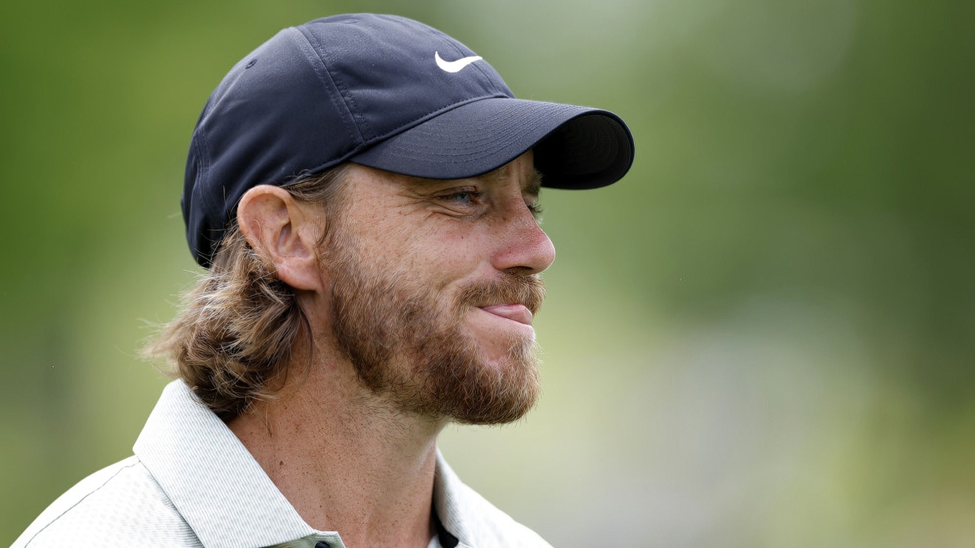 Ebenfalls ein Publikumsliebling mit Bart: Tommy Fleetwood aus England. © Joe Robbins/Golfsupport.nl