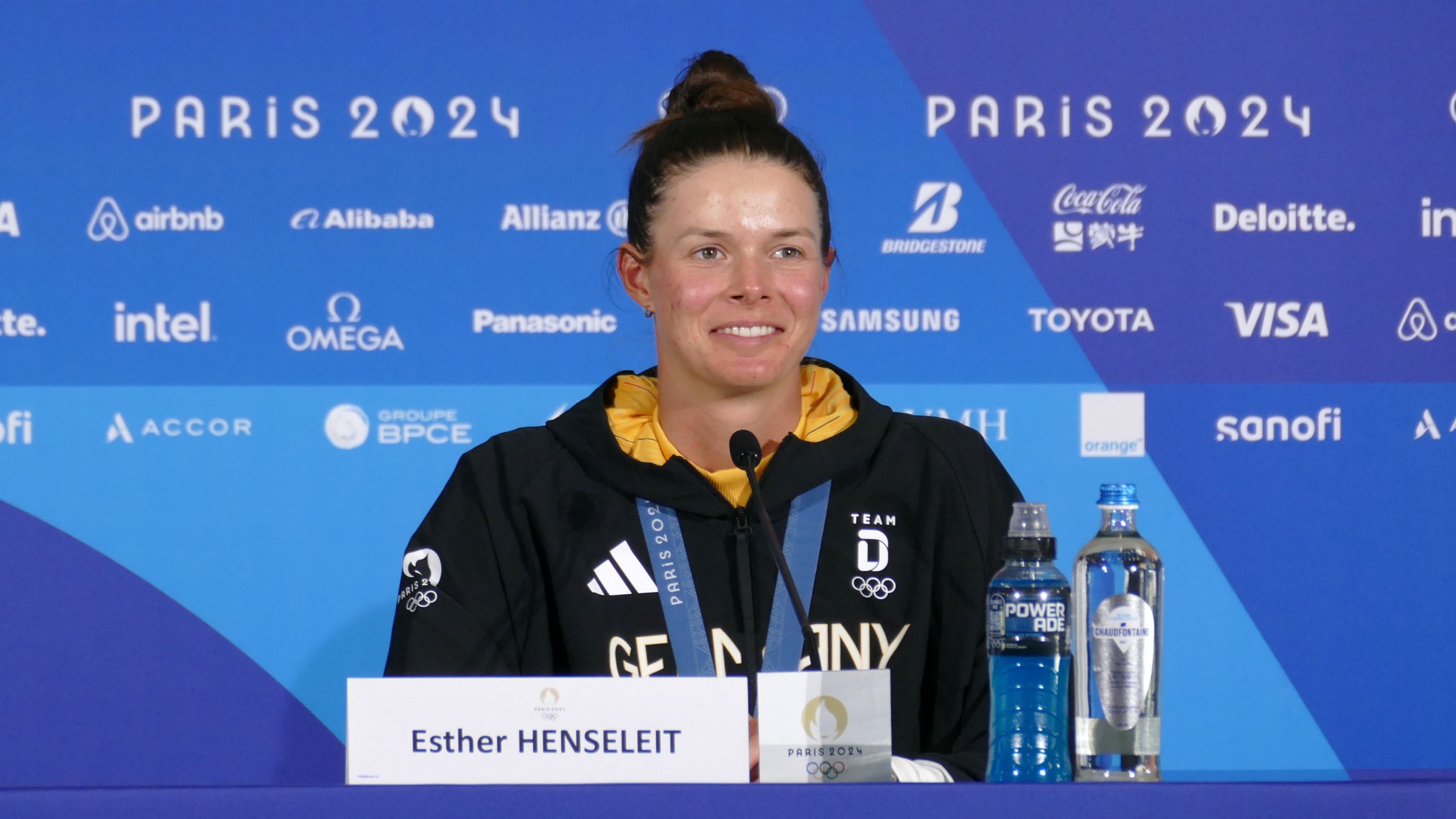 Esther Henseleit, Silber-Medaillen-Gewinnerin bei Olympia in Paris, stand Golf.de direkt nach ihrem Erfolg Rede und Antwort. © DGV/Kirmaier