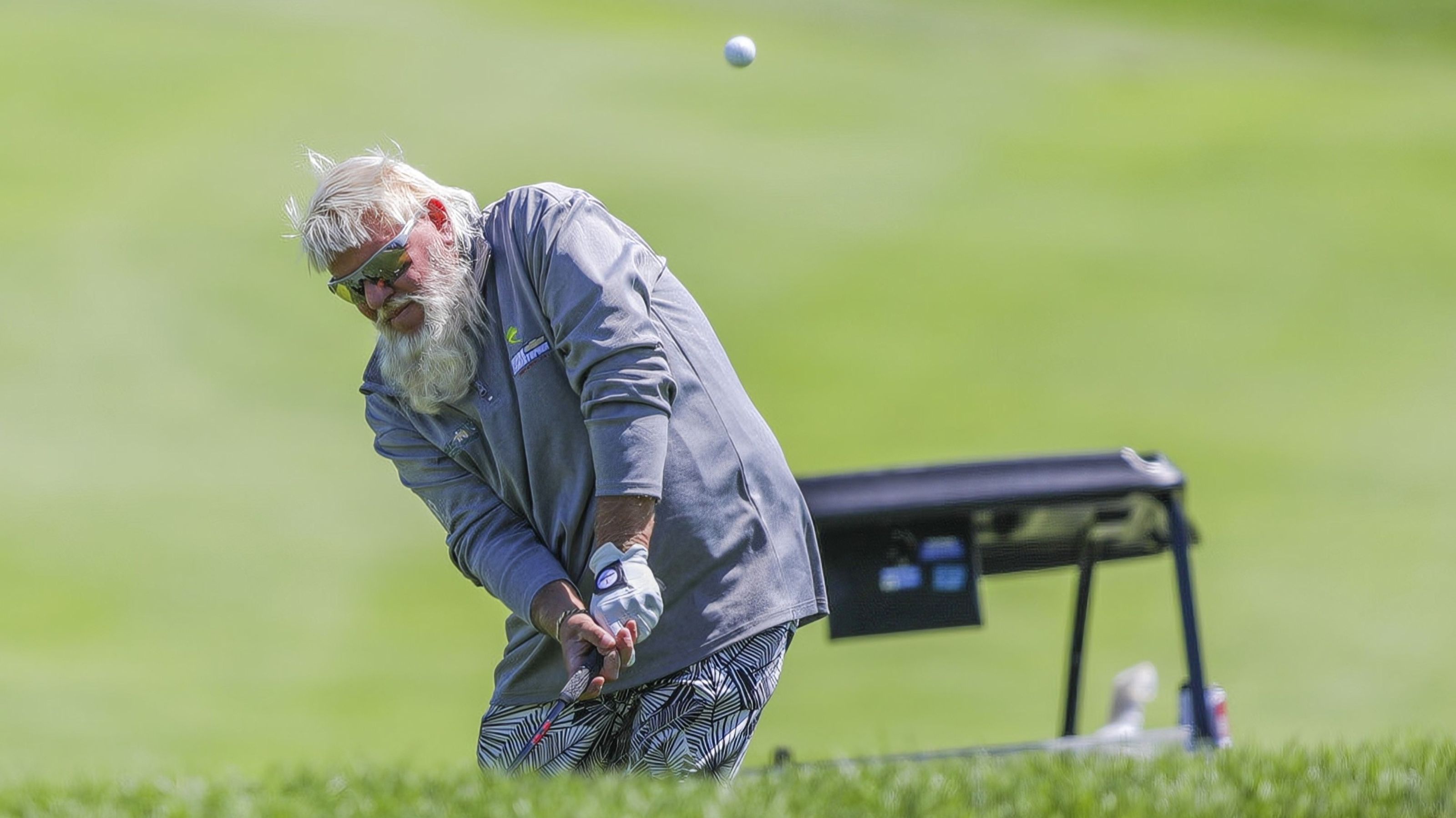 Santa Claus? Nein, John Daly, in den USA eine Golf-Legende © Lawrence Ilesis/Golfsupport.nl