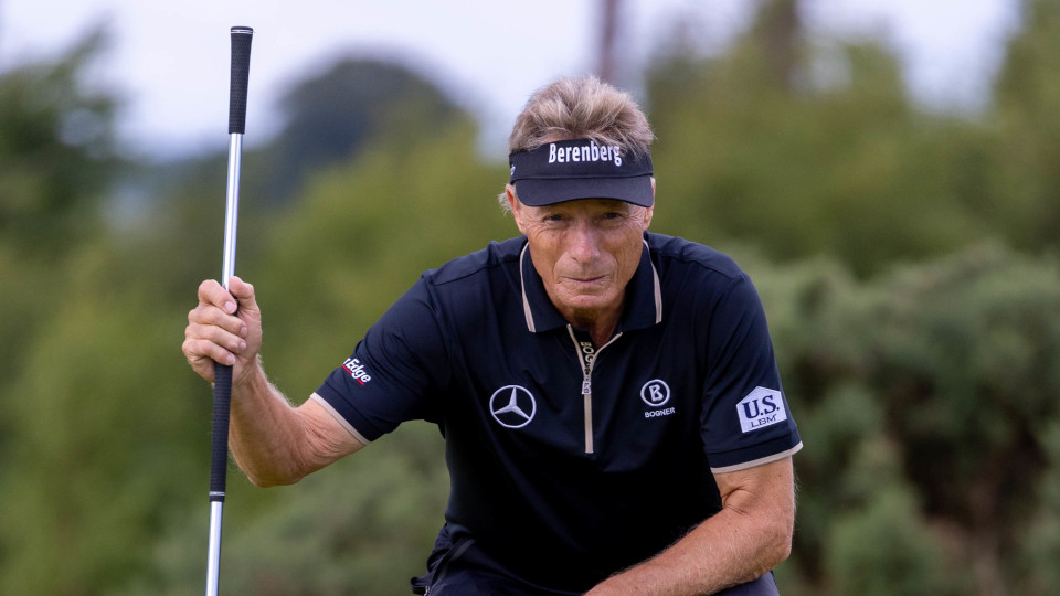 Liegt nach drei Runden in Carnoustie unter den Top Ten: Bernhard Langer.