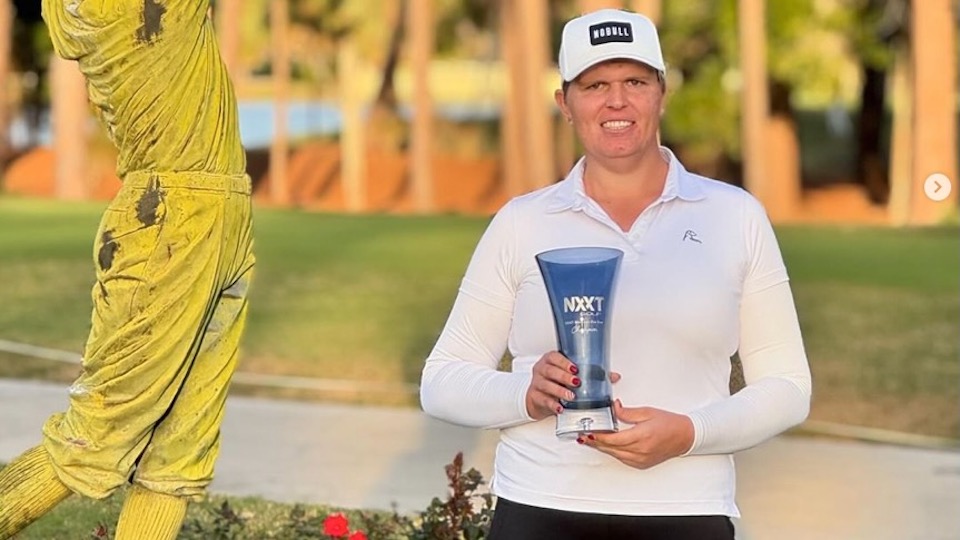 Wurde als Mann geboren und will als Transgender-Golferin auf die LPGA Tour: Hailey Davidson.