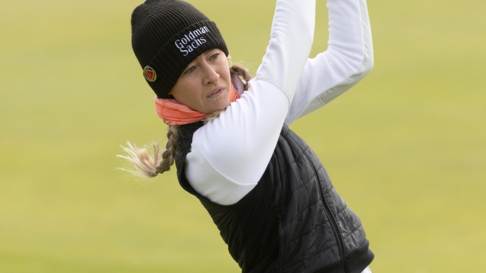 Führt zur Halbzeit: Nelly Korda