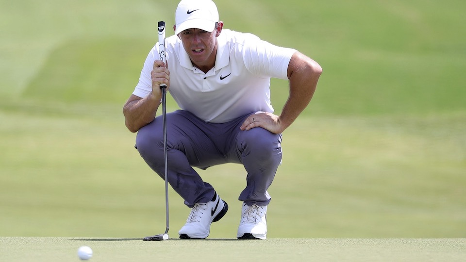 Tunnelblick: Konzentration ist die Basis des Erfolgs – nicht nur bei Rory McIlroy. 