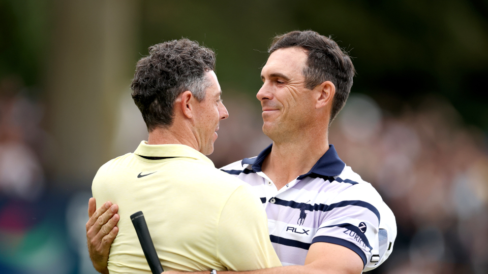 Gute Freunde standen sich im Playoff gegenüber: Rory McIlroy und Billy Horschel.