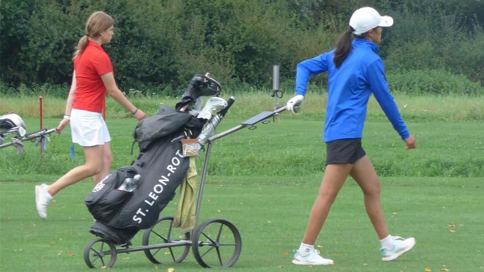 Die Spielerinnen des GC St. Leon-Rot dominierten zahlenmäßig die Spitze des Leaderboards. (Foto: DGV/Kretzschmar)