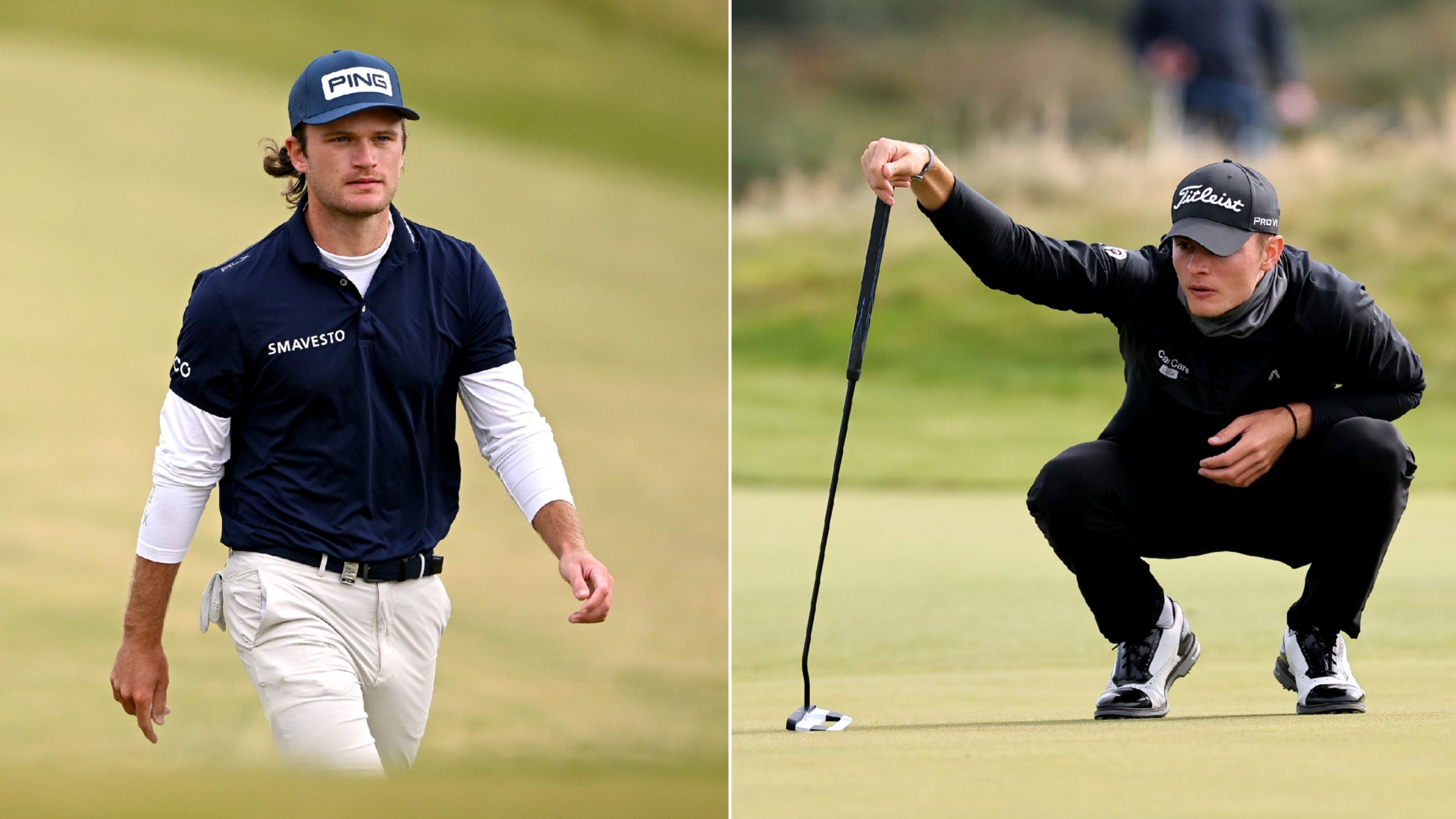 Zur Halbzeit beste Deutsche in Nordirland: Freddy Schott (l.) und Jannik De Bruyn. © Ross Kinnaird, Jan Kruger/Getty Images