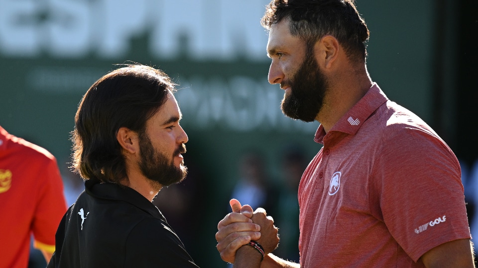 Angel Hidalgo und Jon Rahm 