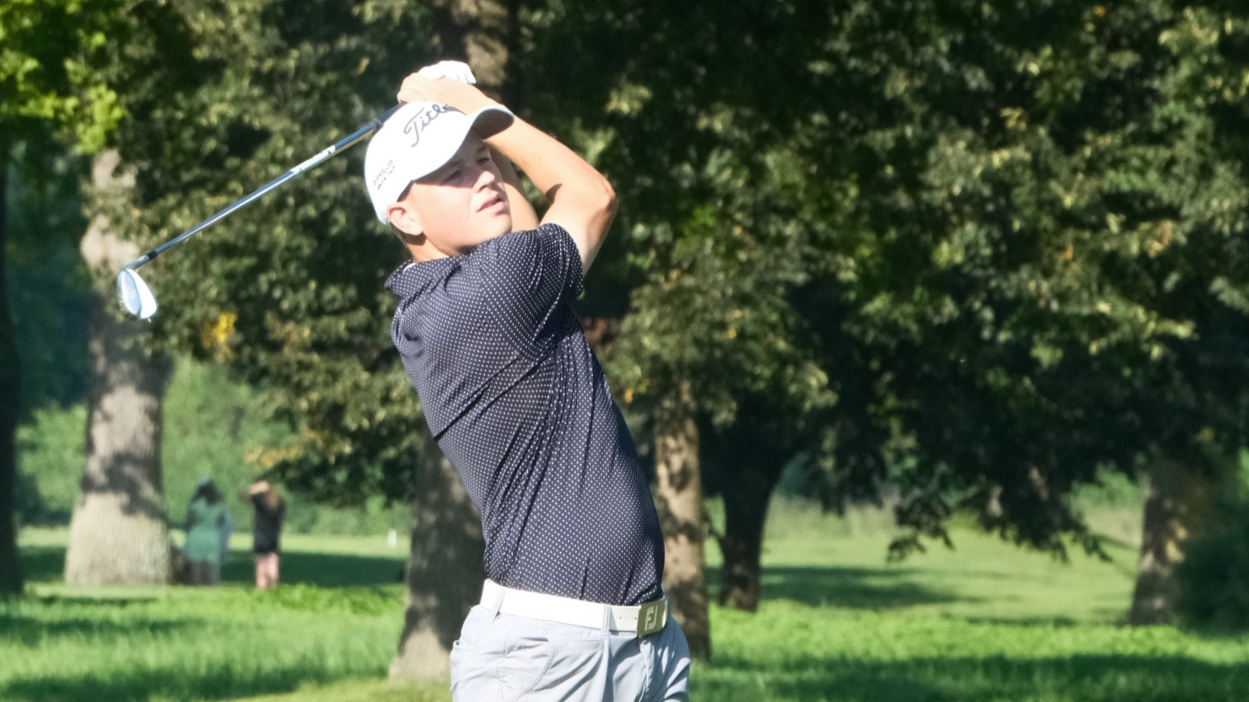 Bester Deutscher zur Halbzeit: Tom Büschges vom GC Haus Bey. © Jos Linckens/Golfsupport.nl