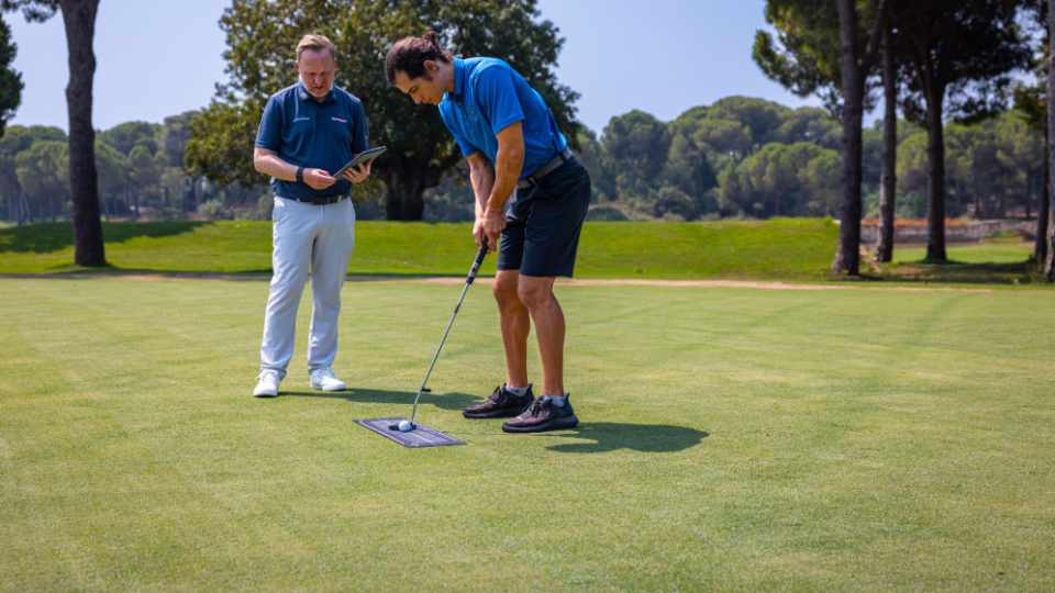 Training im Gloria Golf Club