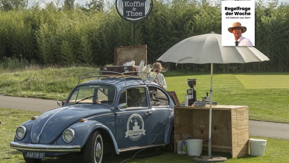 Kaffee-Käfer bei der KLM Open