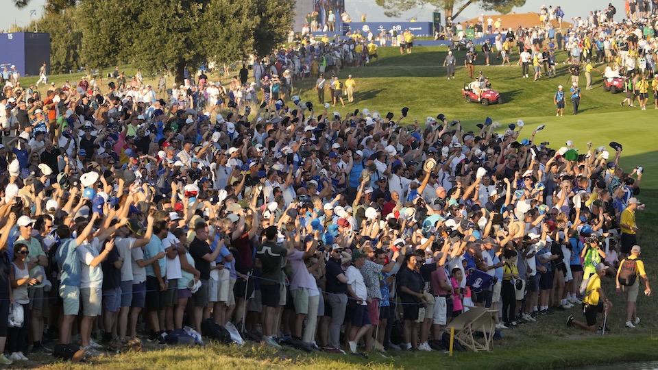 Magnet für die Massen: Der Ryder Cup ist bei Fans besonders beliebt. 