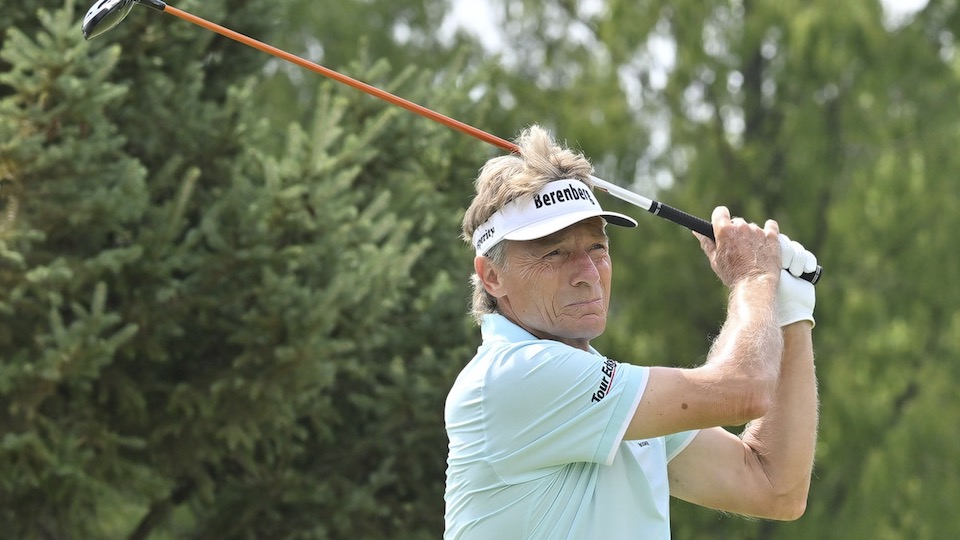 Lebende Legende des Golfsports: Bernhard Langer.
