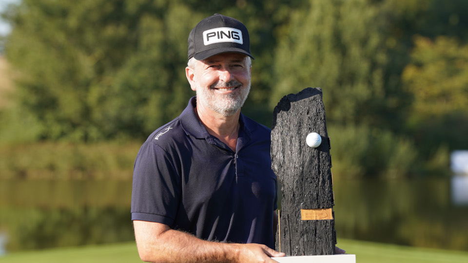 Erster Titel auf der Legends Tour: Van Phillips.