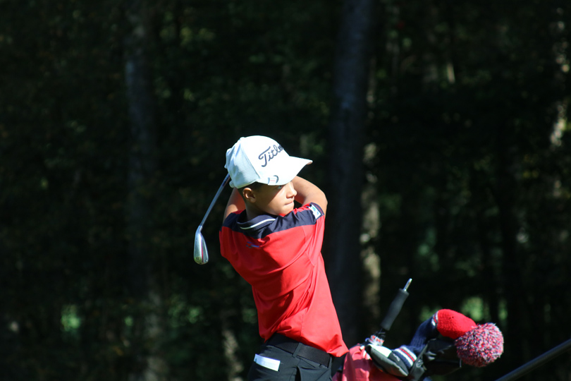 Eine präzise Annäherung des Spielers vom GC Am Reichswald