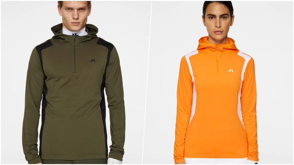 Lukas Quarter Zip Hood und Mae Quarter Zip Hood 