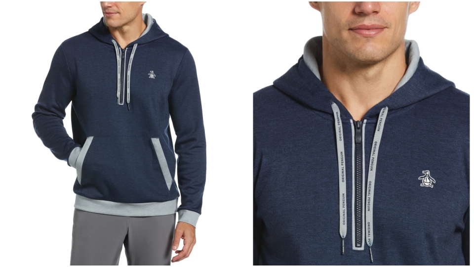 Earl Color Block Layering Hoodie von Original Penguin