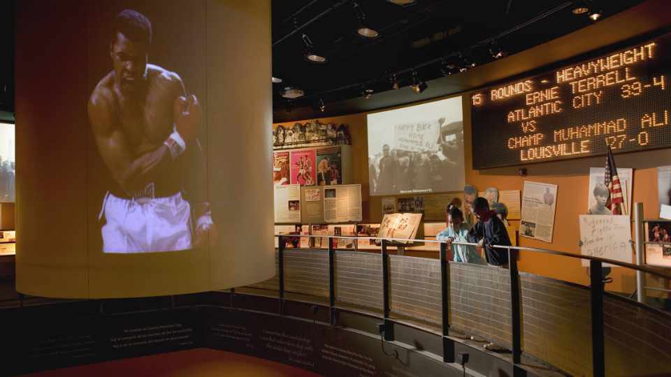 Das Muhammad Ali Museum in Louisville