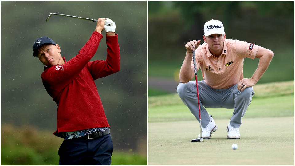 Spielen im besten Fall 2025 beide auf der PGA Tour: Matti Schmid und Jeremy Paul.